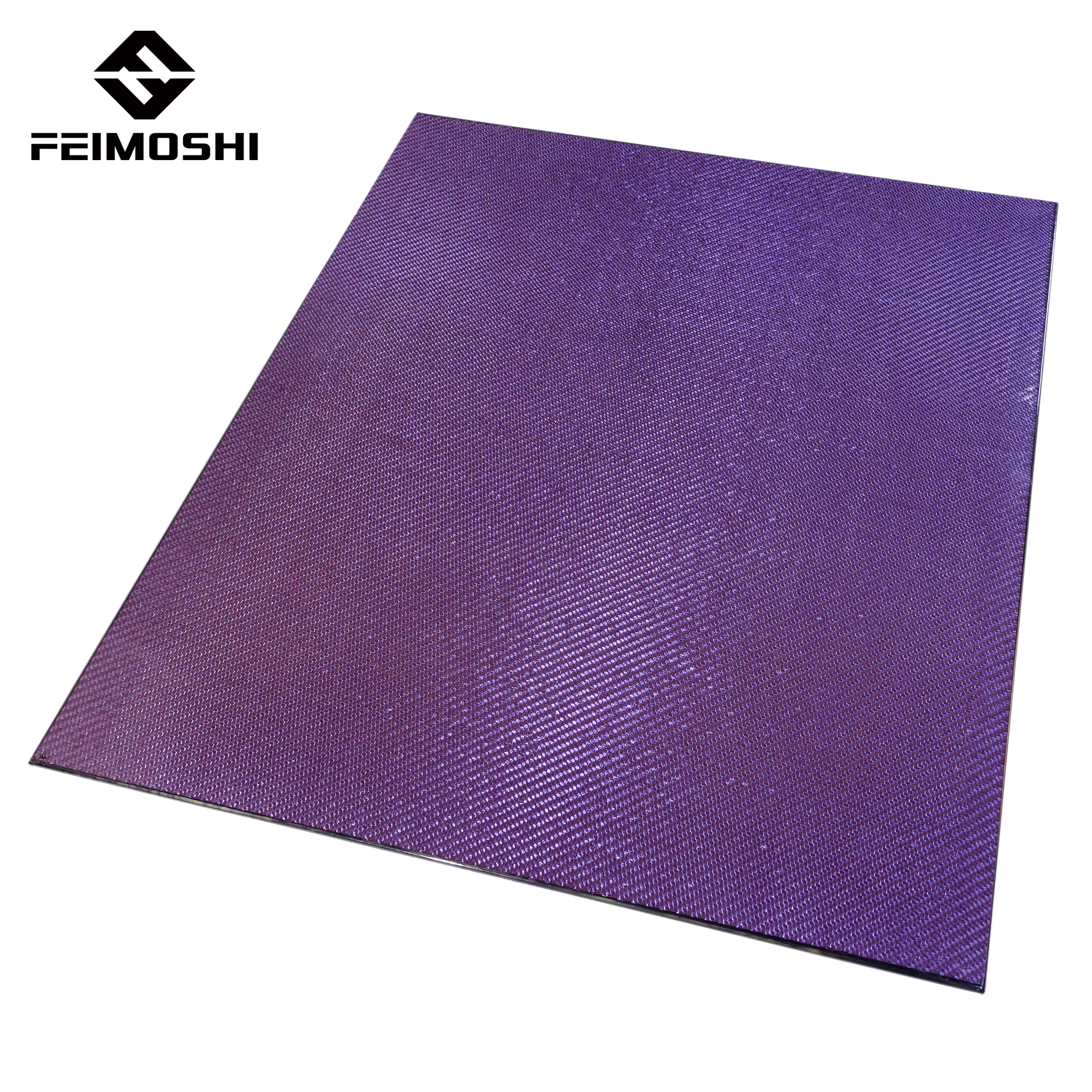 Purple carbon fiber sheet