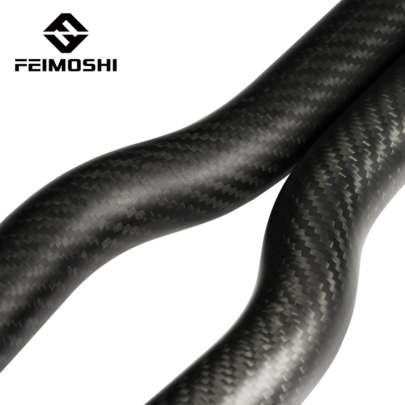 Z shaped carbon fiber tube